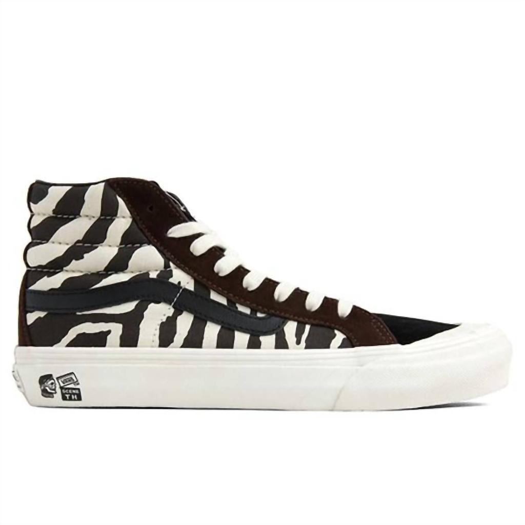 Vans Men's Th Style 138 Lx Sneaker In Seude/canvas Zebra