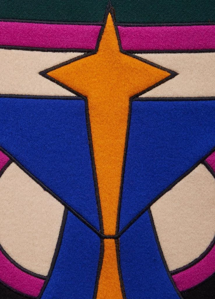 LA DOUBLE J Boxy Coat Intarsia 3