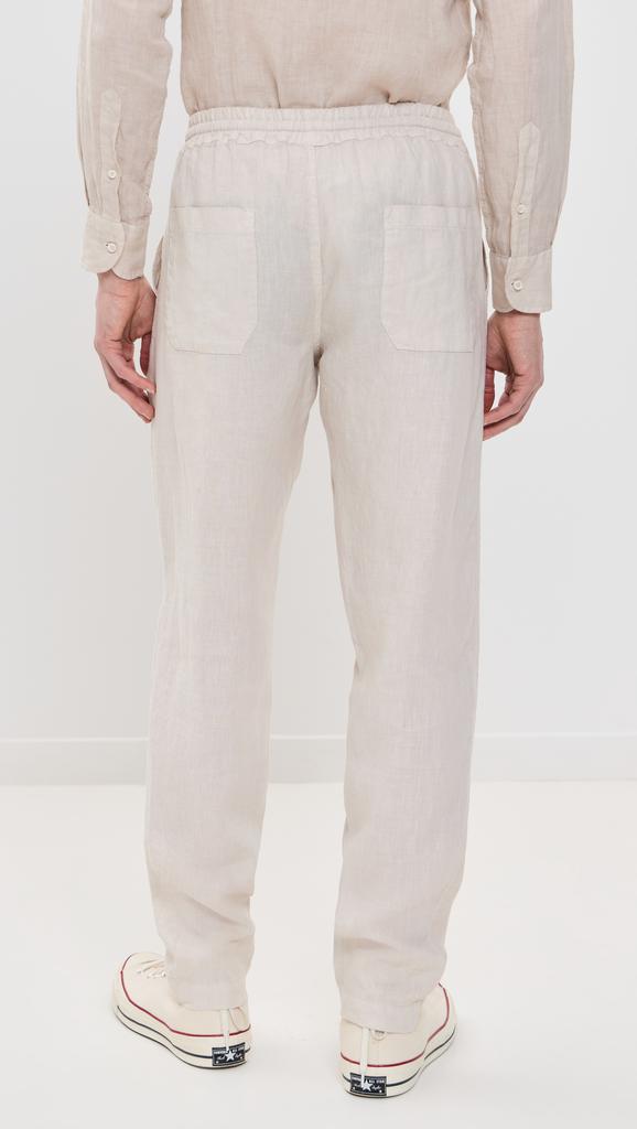 Fedeli Bonifacio Drawstring Linen Pants