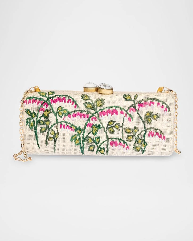 Rafe Alessandra Flower Long Clutch Bag 1