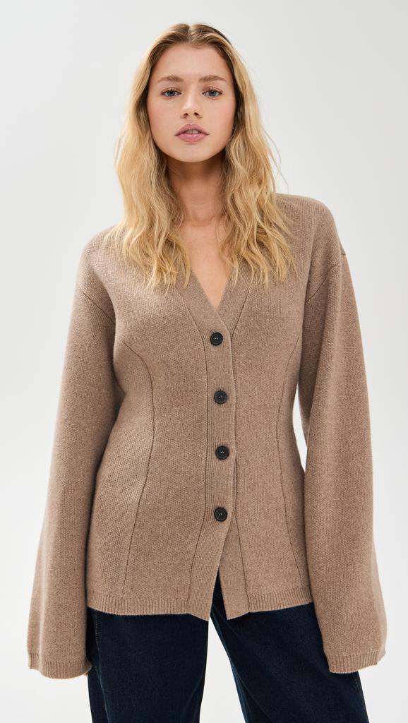 Apiece Apart Paris V Neck Button Front Cardigan