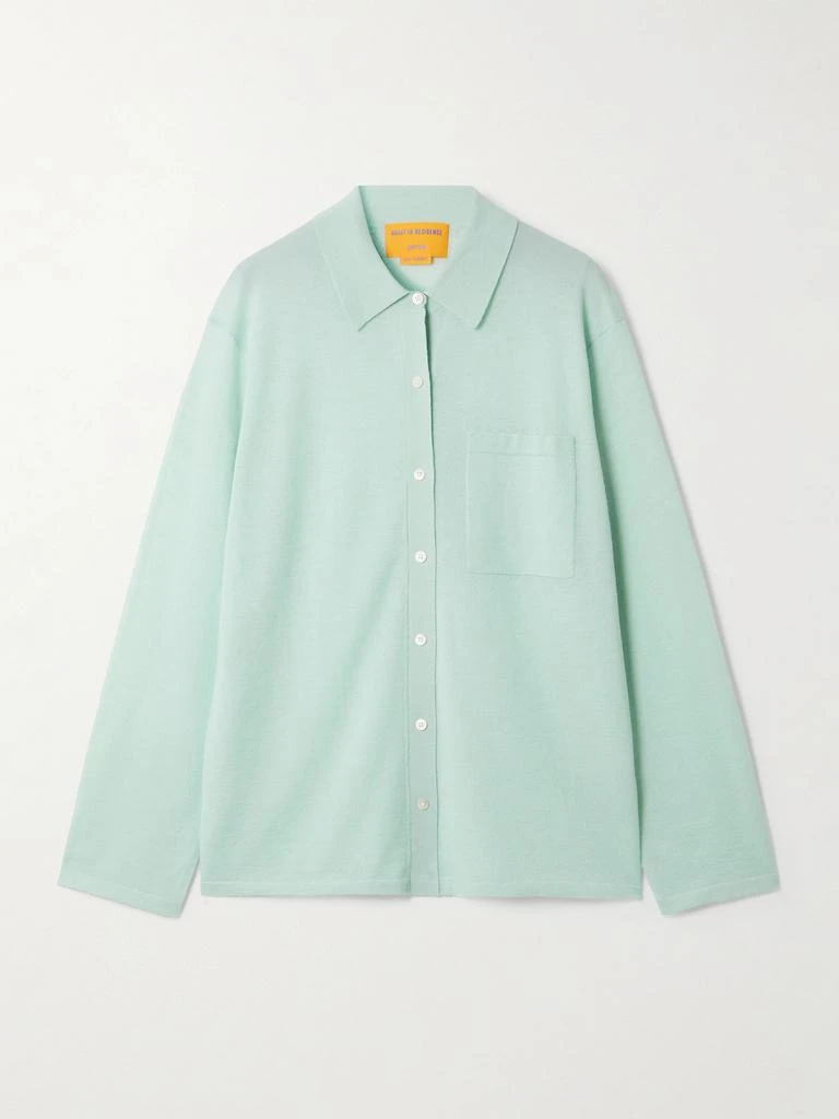 Guest In Residence Showtime Cashmere Shirt - Mint