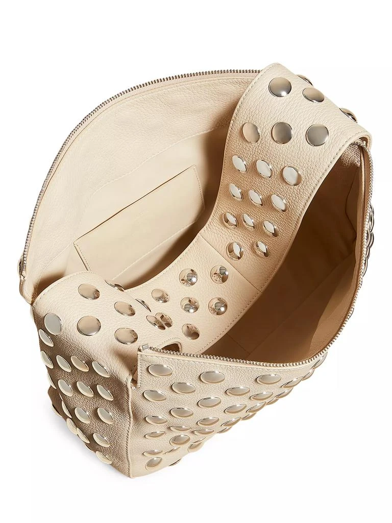 Khaite Elena Studded Leather Shoulder Bag 3