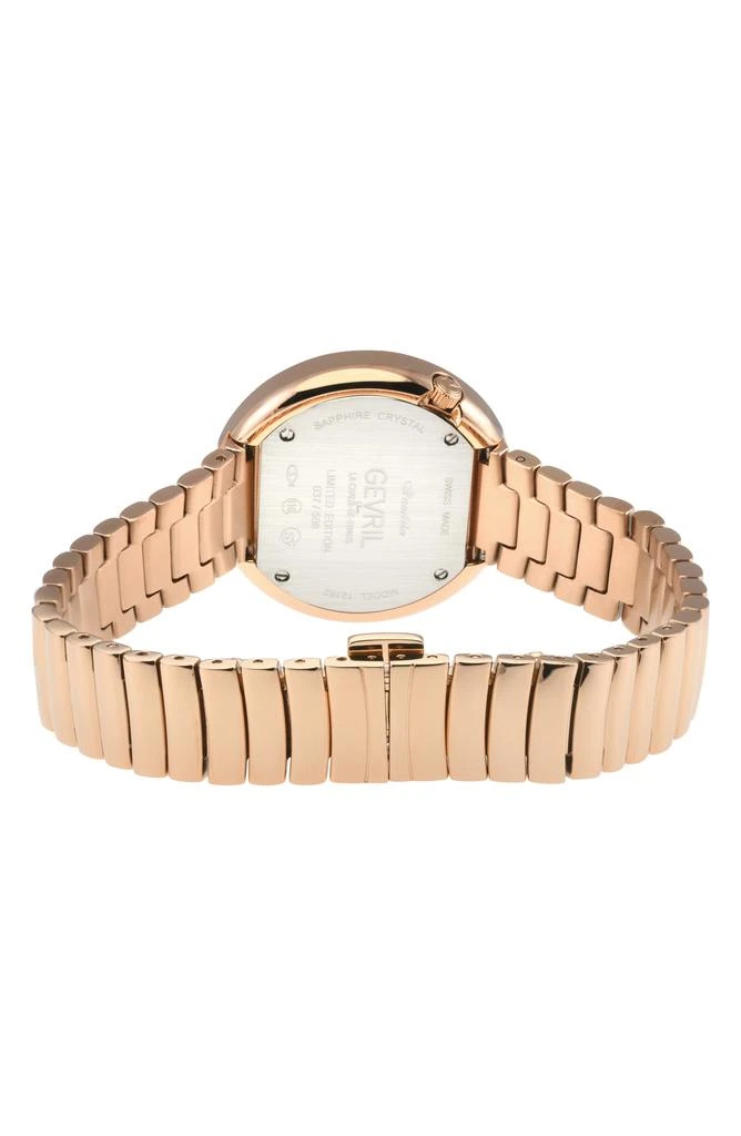Gevril Gandria Diamond Bracelet Watch, 36mm - 0.8424ct. 2