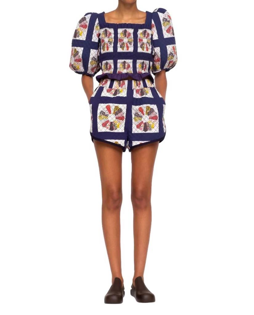Sea Pippin Shorts In Blue Multi