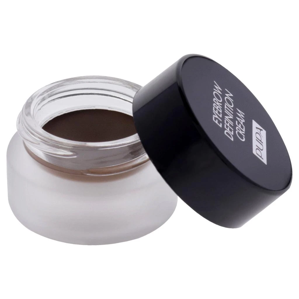 PUPA Milano Eyebrow Definition Cream - 004 Dark Chocolate by  for Women - 0.09 oz Eyebrow 3