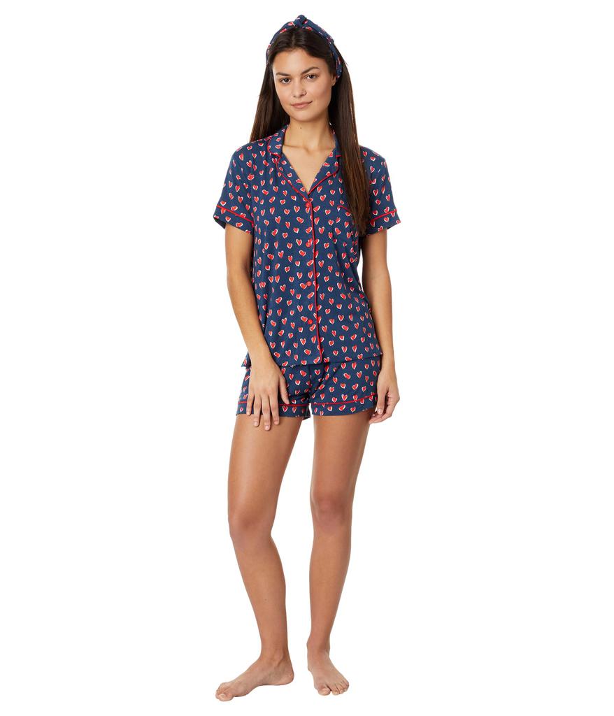 P.J. Salvage Love You More PJ Set with Headband