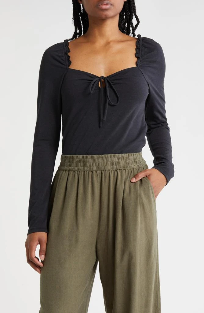 Melrose and Market Tie Neck Top 1