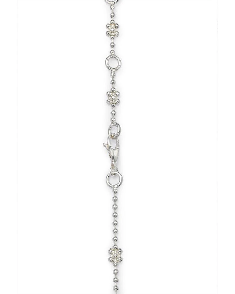Gucci Sterling Silver Interlocking G Cluster Chain Necklace, 14" 6