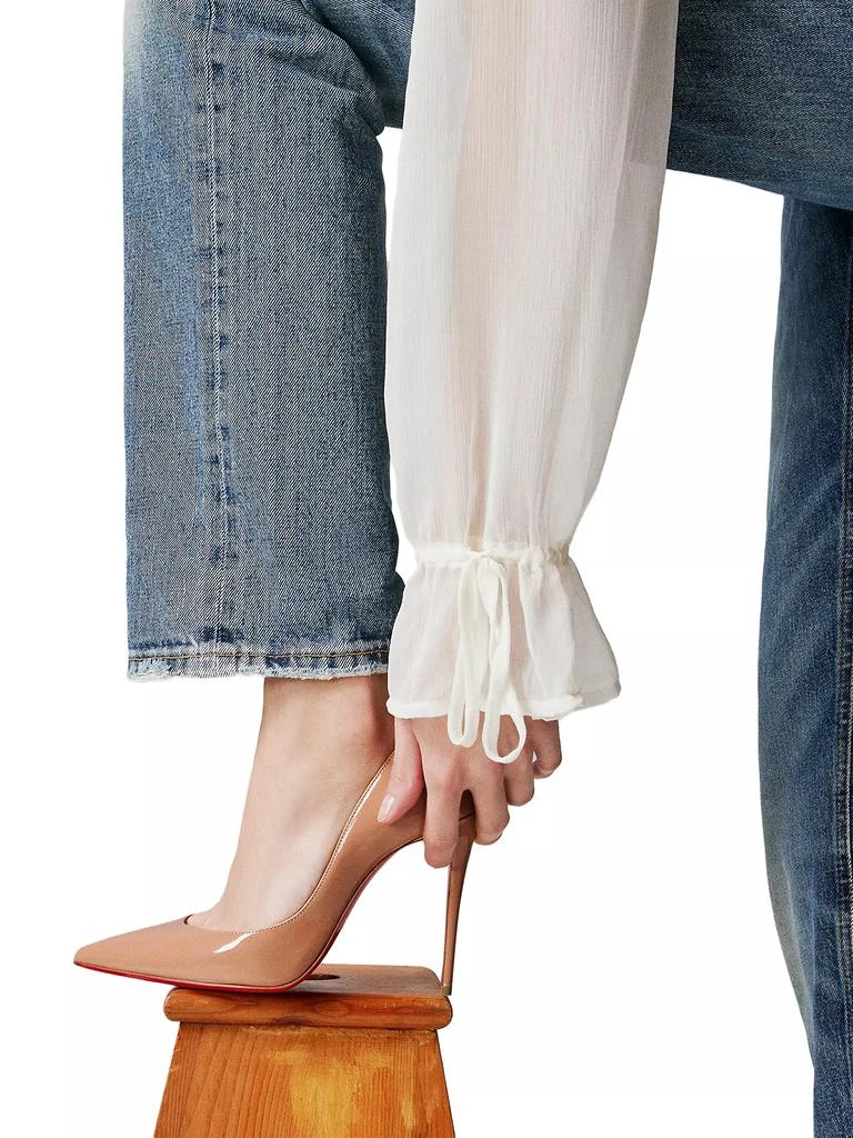 Christian Louboutin Iriza 100MM Patent Leather Pumps 6