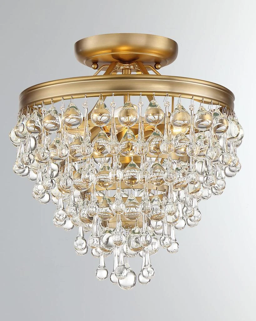 Crystorama Calypso 3-Light Crystal Mini Chandelier 2