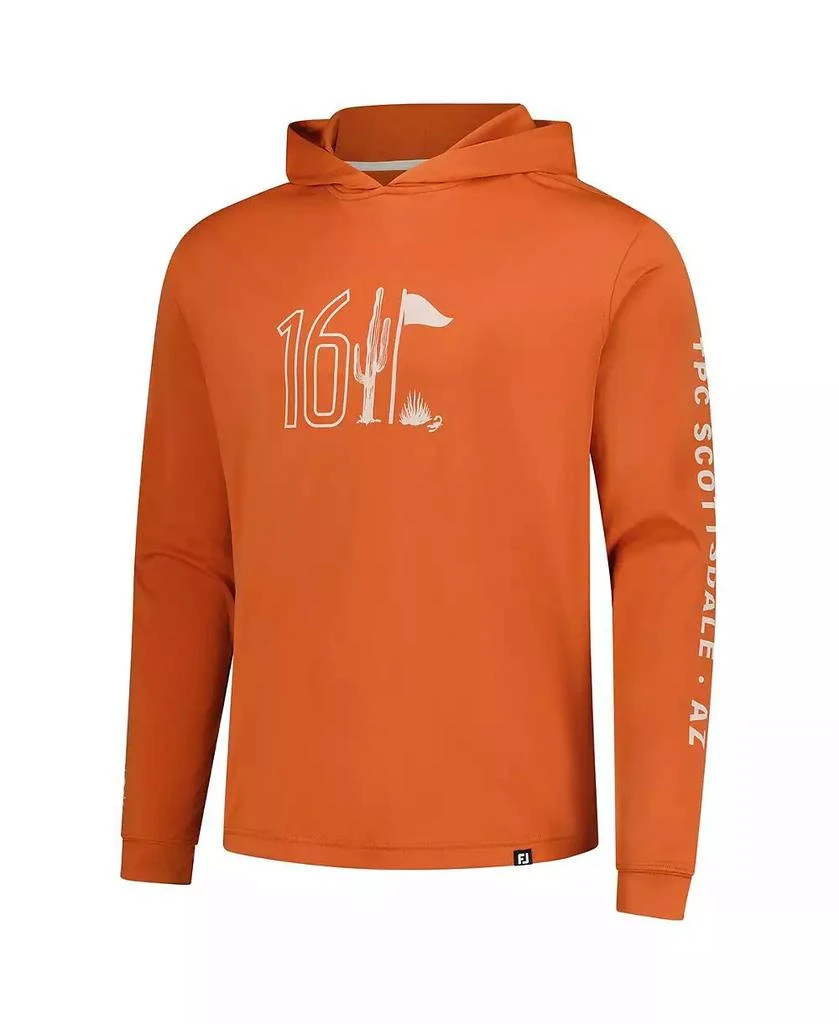 FootJoy Men's Orange 2025 WM Phoenix Open 16 Pullover Hoodie 3