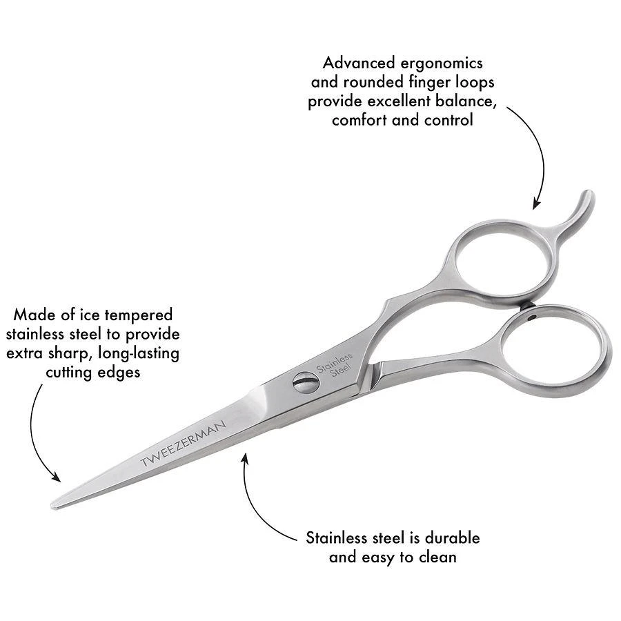 Tweezerman Stainless 2000 Shears 5 1/2" 3