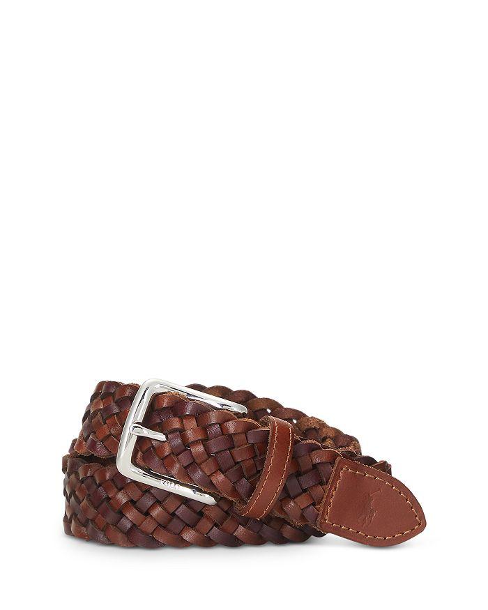 Ralph Lauren Braided Leather Belt