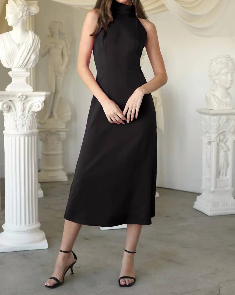 Adelyn Rae Adelyn Rae - Alize Halter Maxi Dress 3