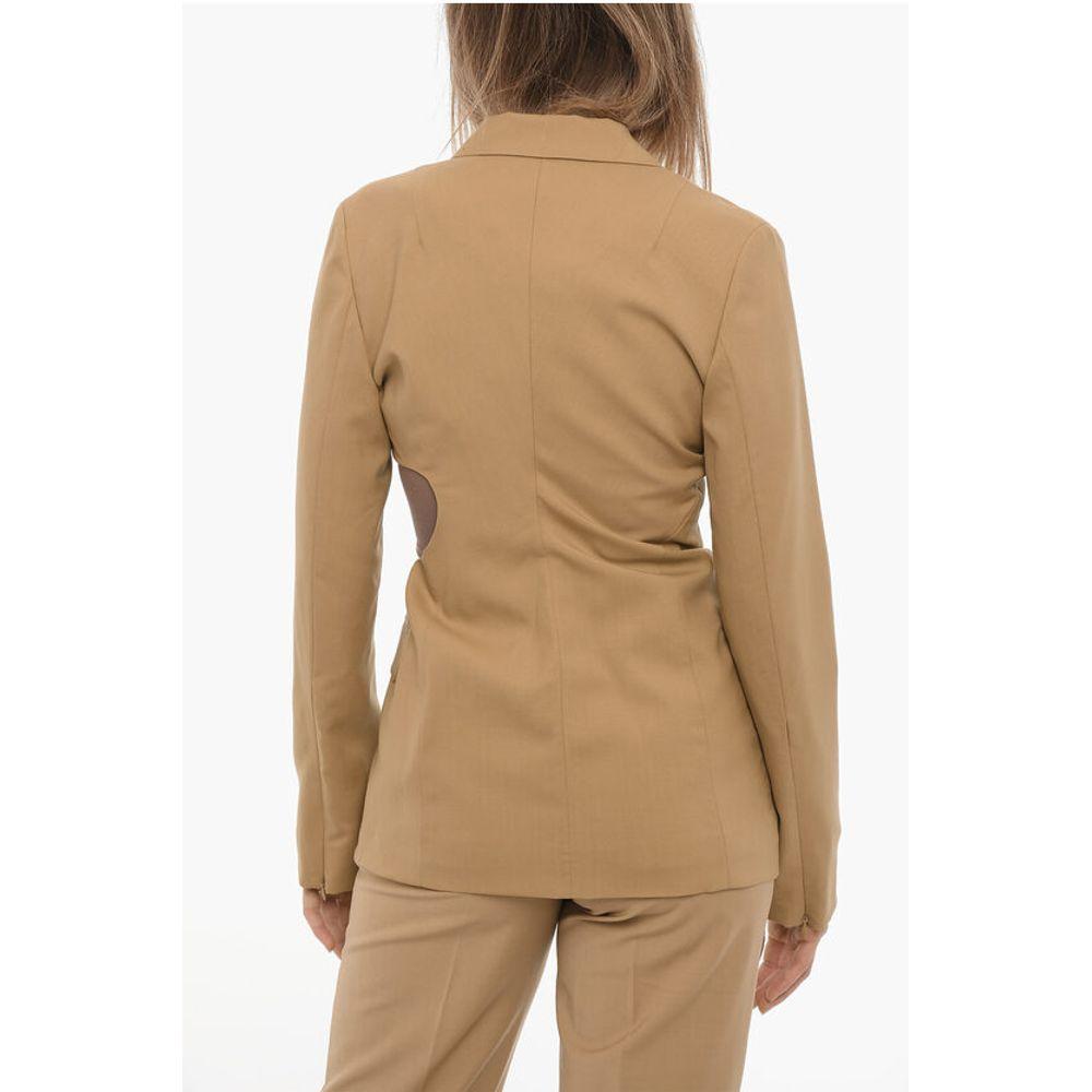 Low Classic Slim Fit SLEEK Blazer with Cut-Out Men's Detail