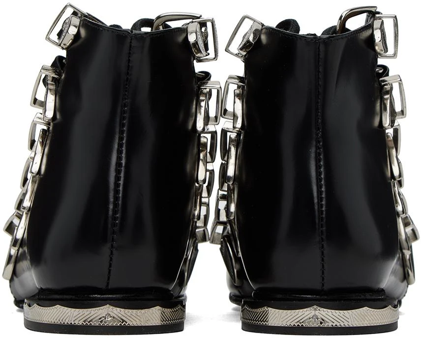 Toga Pulla Black Buckle Boots 2