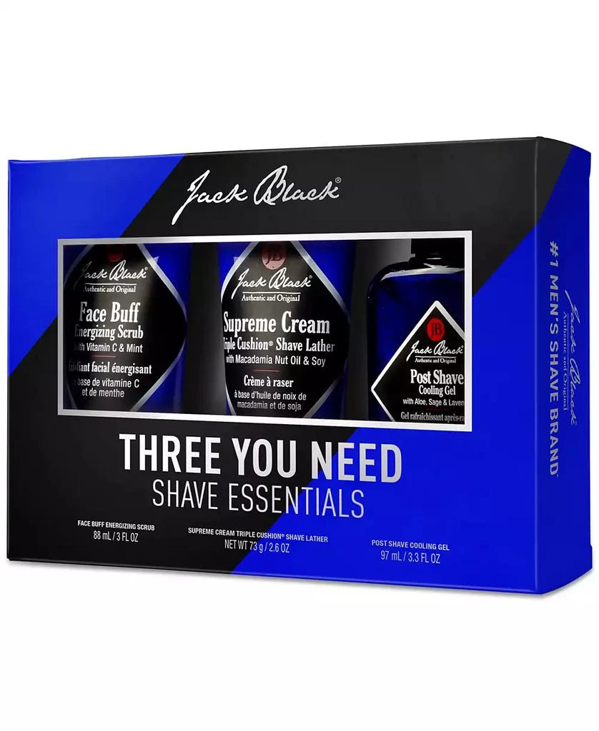 Jack Black 3-Pc. Three You Need Shave Essentials Set 3