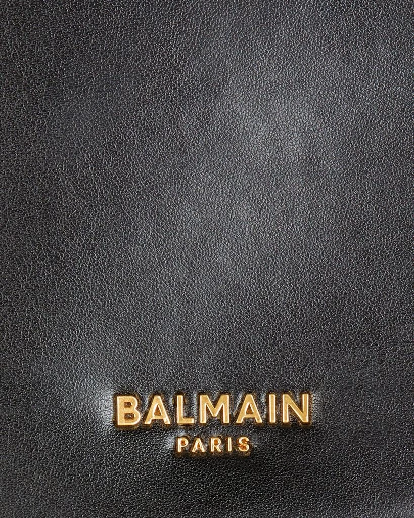 Balmain Jolie Madame Medium Top-Handle Bag in Smooth Polyurethane 7