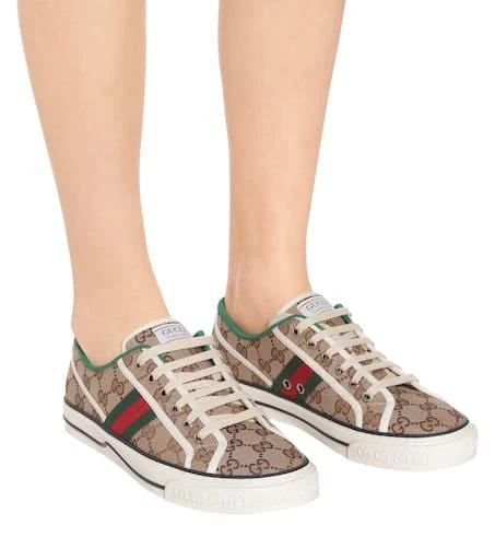 Gucci Gucci Tennis 1977 canvas sneakers 4