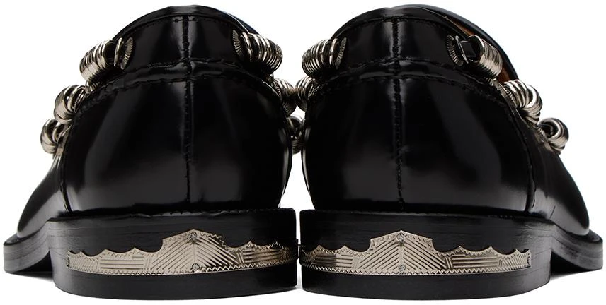 Toga Virilis Black Polished Loafers 2