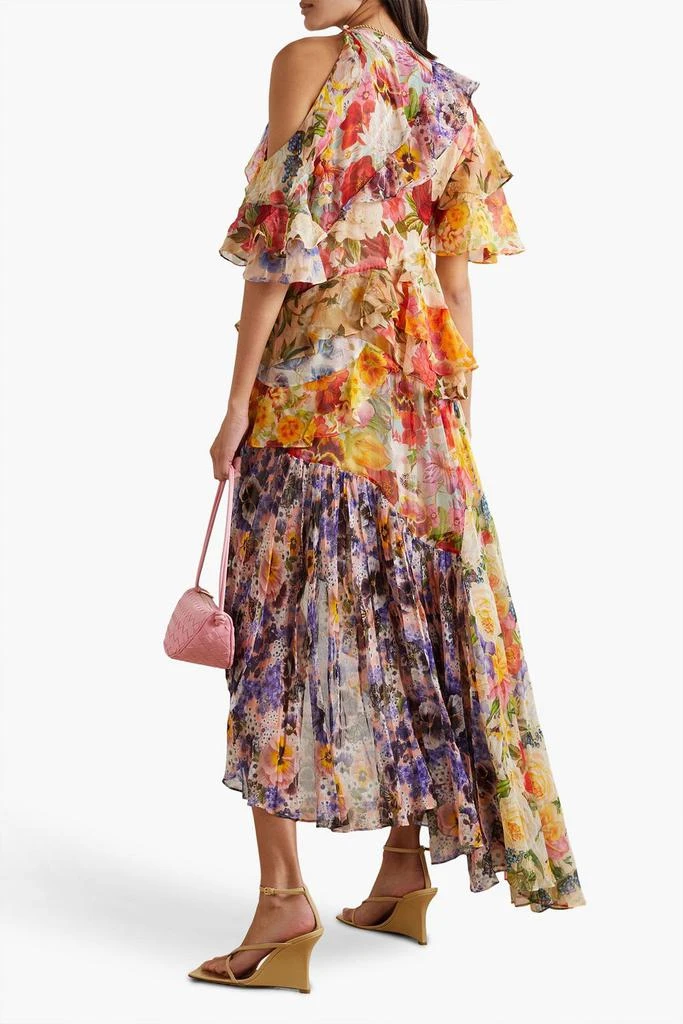 Zimmermann Tiered floral-print gauze dress 3