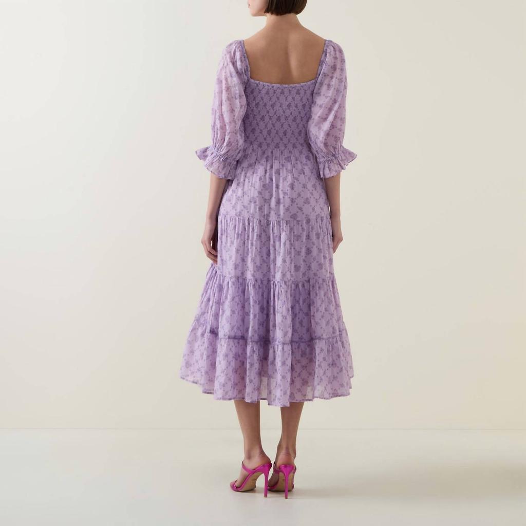 LOVESHACKFANCY Loveshackfancy - Rigby Printed Flared Dress