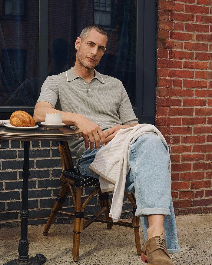 Rag & Bone Harvey Classic Fit Polo Shirt 10