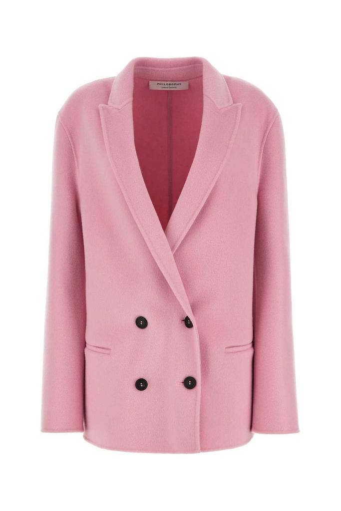 VIP【関税送料無料】希少 ALESSANDRA RICH PINK VISCOSE BLAZER Alessandra Rich Alessandra Rich Pink Viscose Blazer - Suits