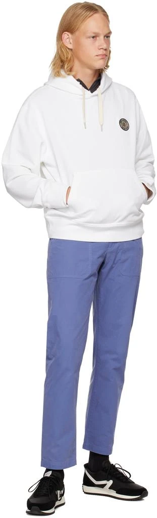 Rag & Bone Blue Cliffe Trousers 4