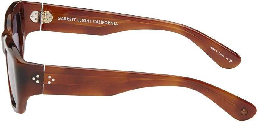 GARRETT LEIGHT Brown Laguna Sunglasses 3