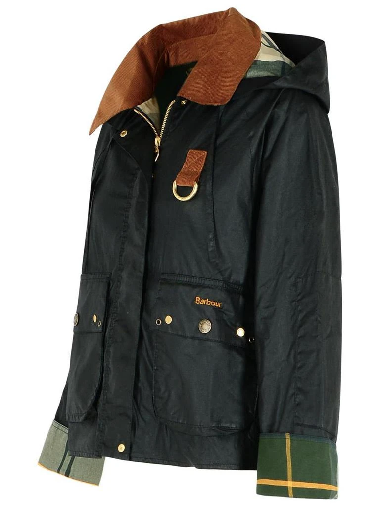 Barbour Barbour 'Erma' Waxed Cotton Jacket 2