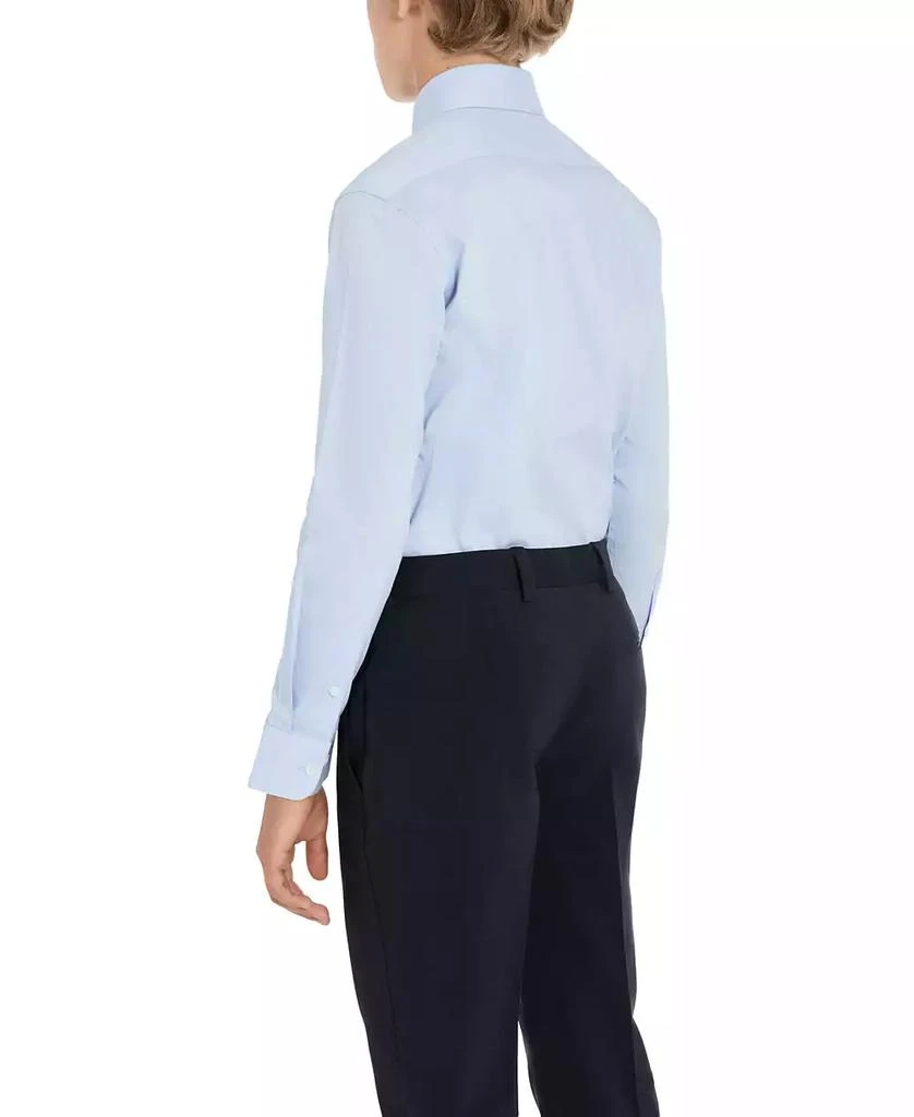 Kenneth Cole Big Boys Solid Classic Shirt and Tie Set 3