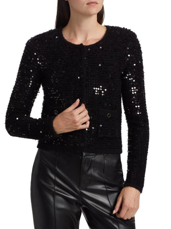 Generation Love Jonas Sequin-Embellished Cardigan 1