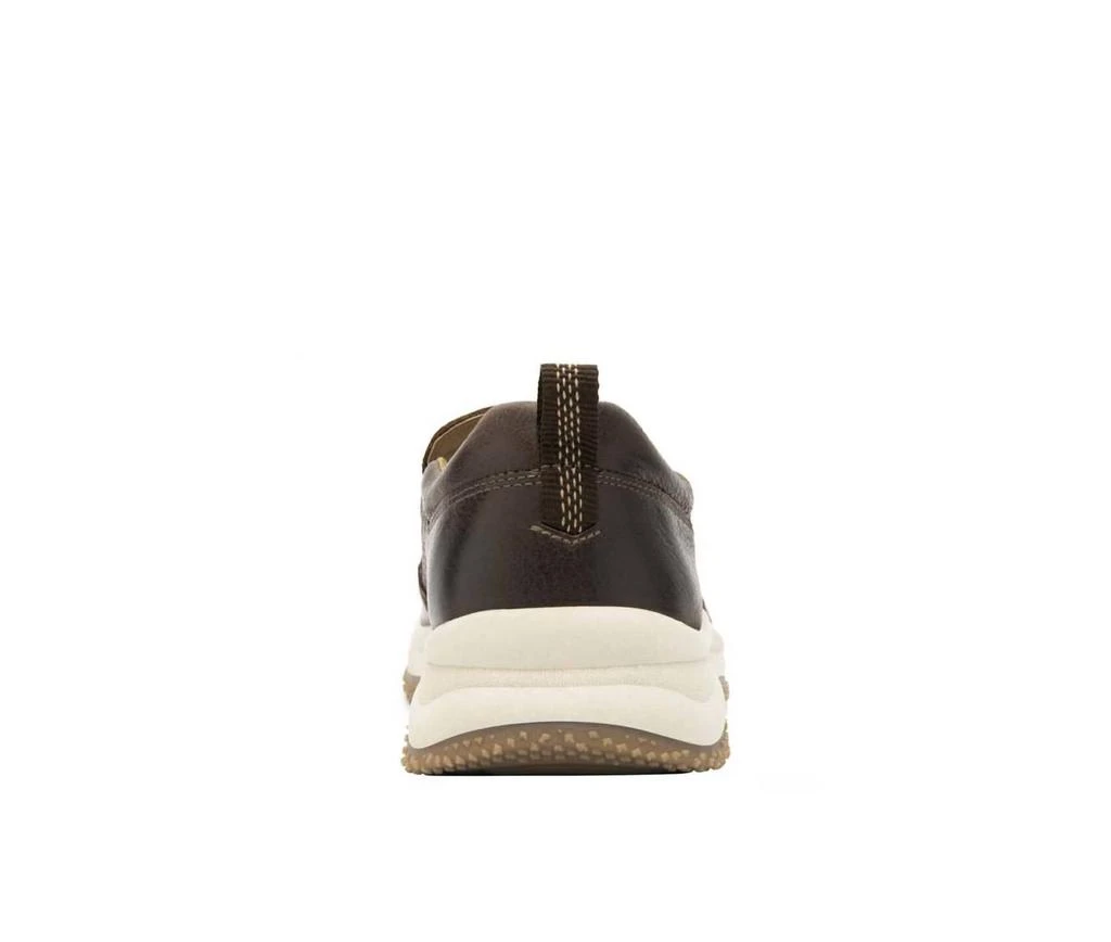 Flexi Slip-On Shoes In Dark Brown 5