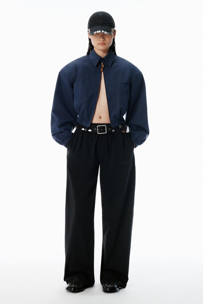 Alexander Wang Black Cotton-Jersey Sweatpants