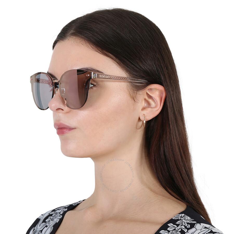BOLON Pink Round Ladies Sunglasses BL8053B30