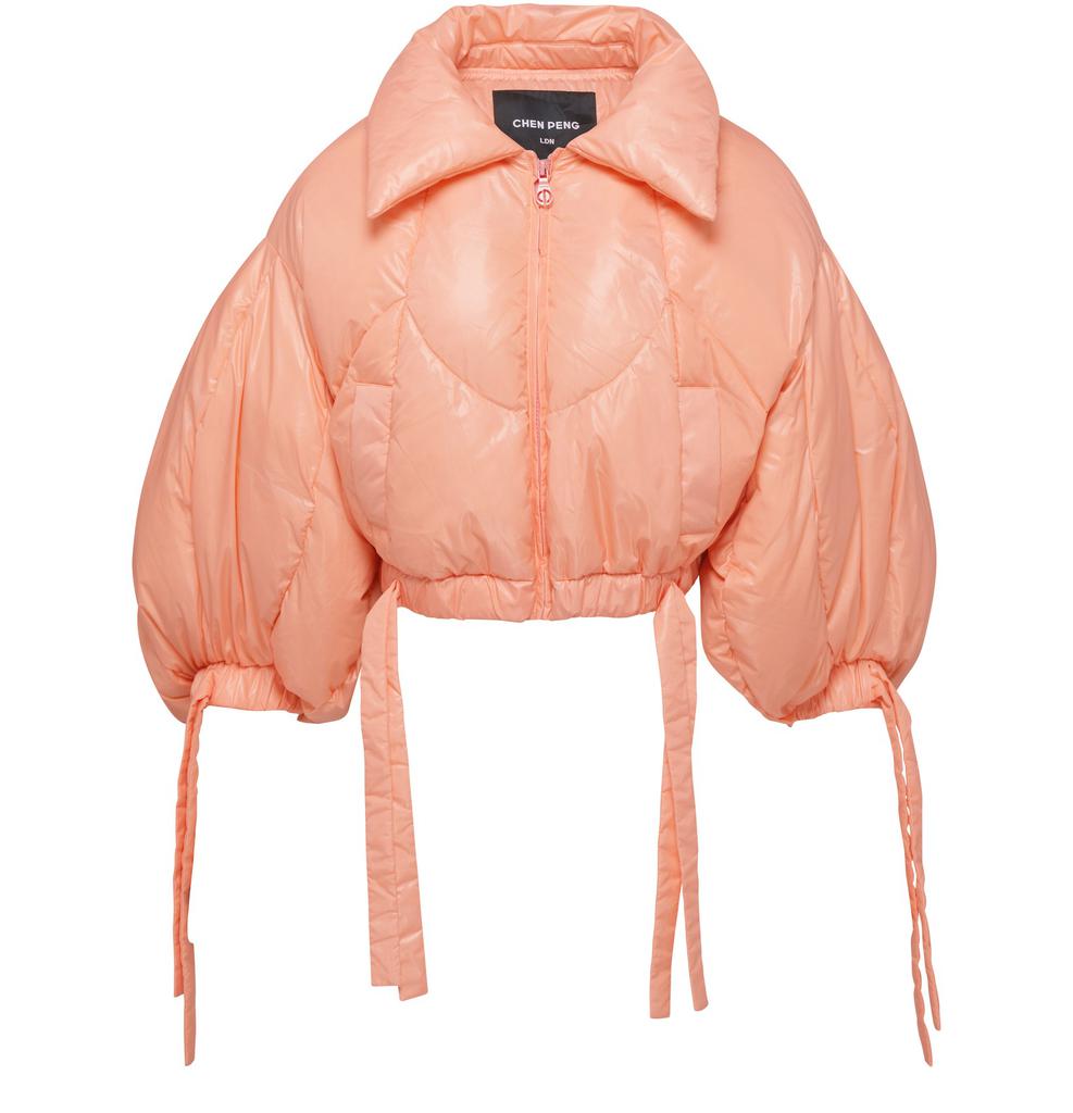 Chen Peng Leafage puffer jacket