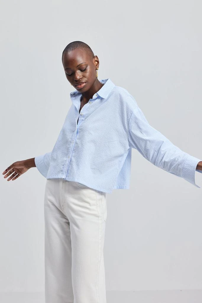 Reistor Crop it like it’s Hot Shirt in Stripes 3