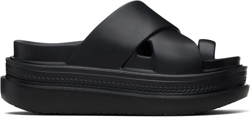 Sacai Black Foam Multiple Sole Sandals