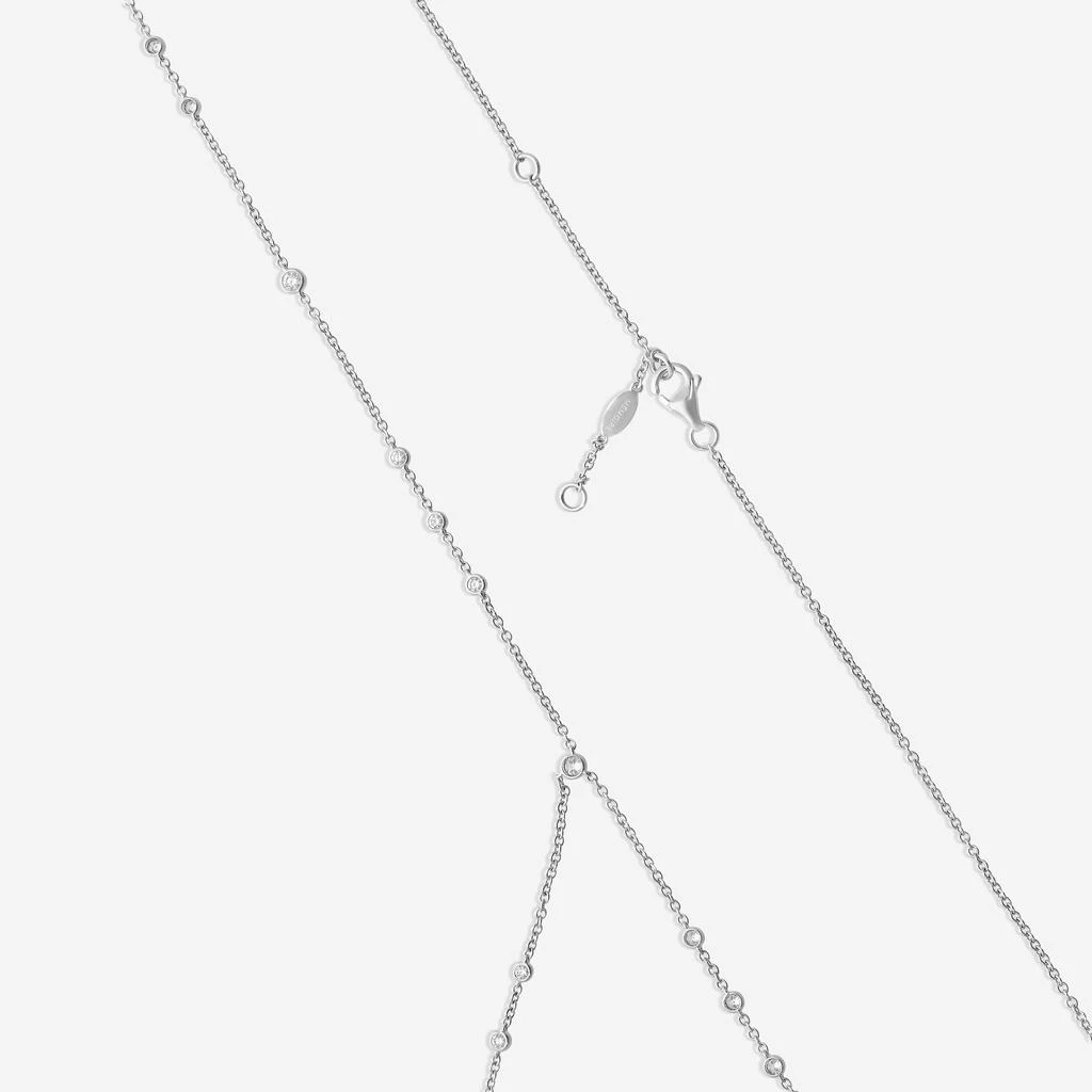 Mémoire Mémoire Cascade 18K White Gold Diamond Lariat Necklace FNZY16118008W72000 4