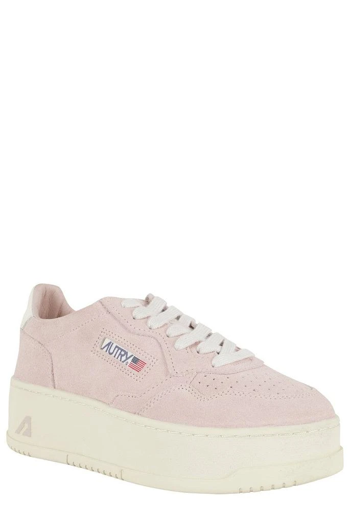 Autry White Platform Low Sneaker 2