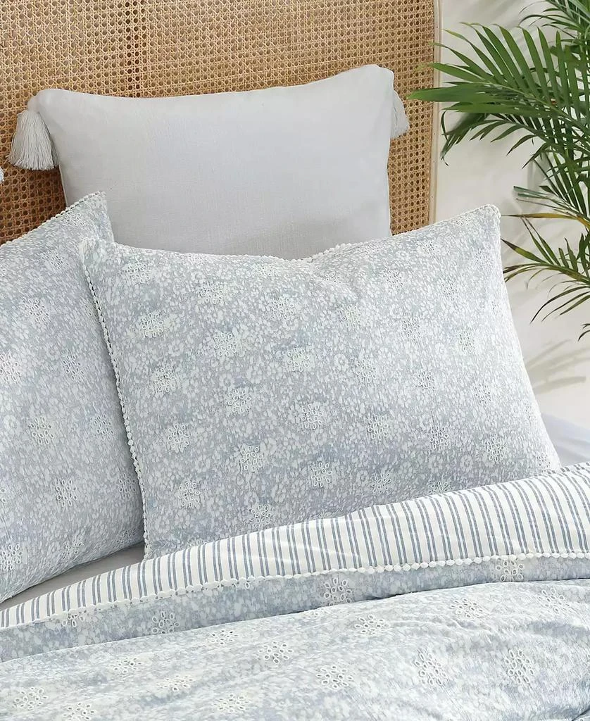 Peri Home Ikat Eyelet 3-Pc. Comforter Set 4
