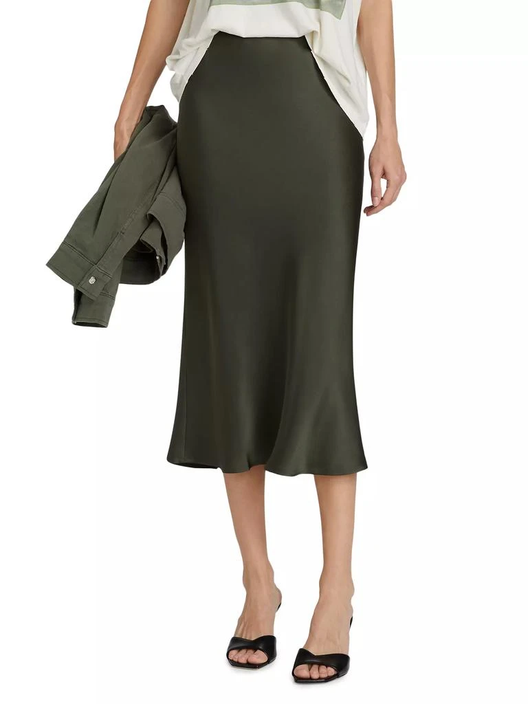 ANINE BING Bar Silk Skirt 3
