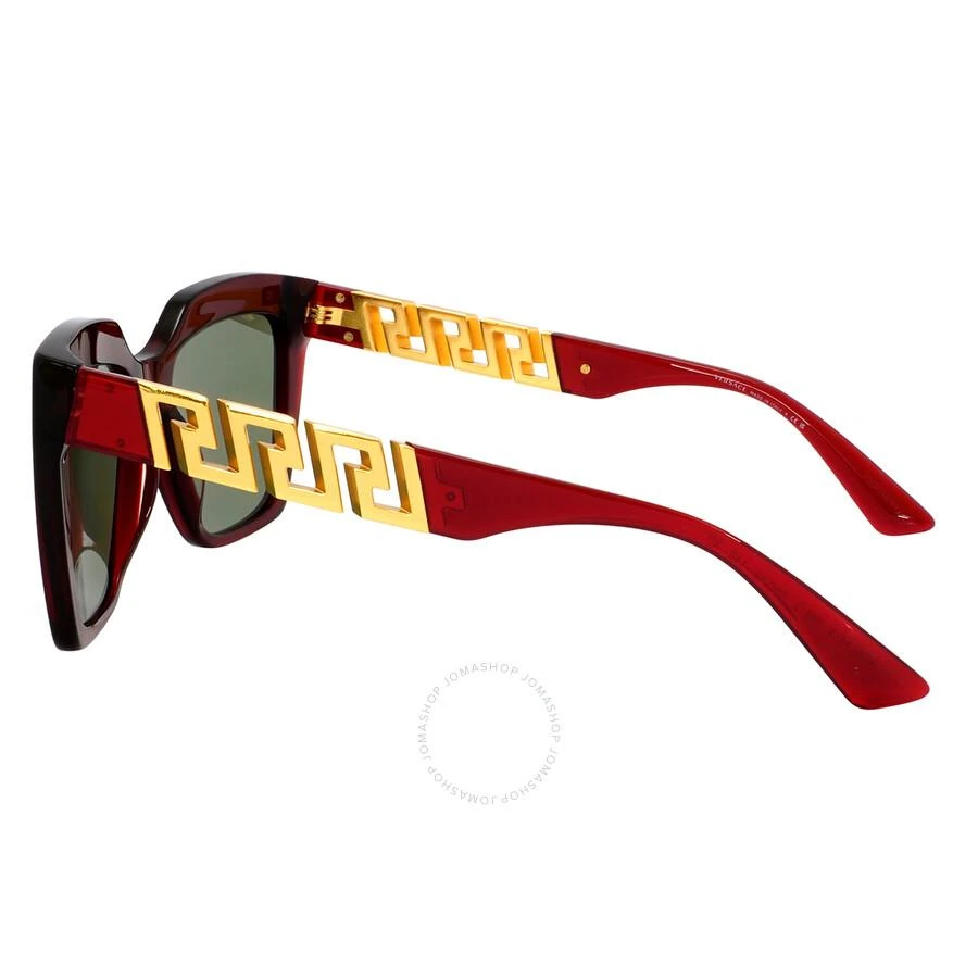 Versace Green Square Ladies Sunglasses VE4418 388/2 56 3