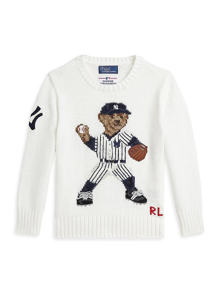 Ralph Lauren Little Boy's & Boy's MLB Yankees Polo Bear Sweater 1
