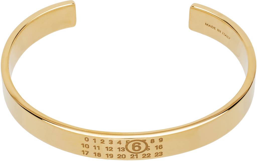 MM6 Maison Margiela Minimal Logo Id Tag Bracelet – On Sale