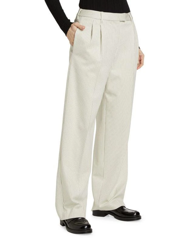 Rag & Bone Marianne Ponte Striped Pants 3