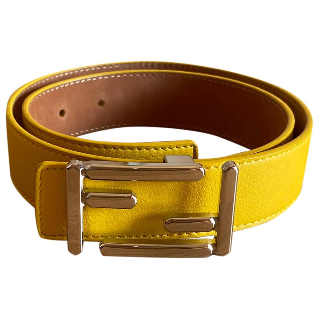 Fendi Fendi Leather belt