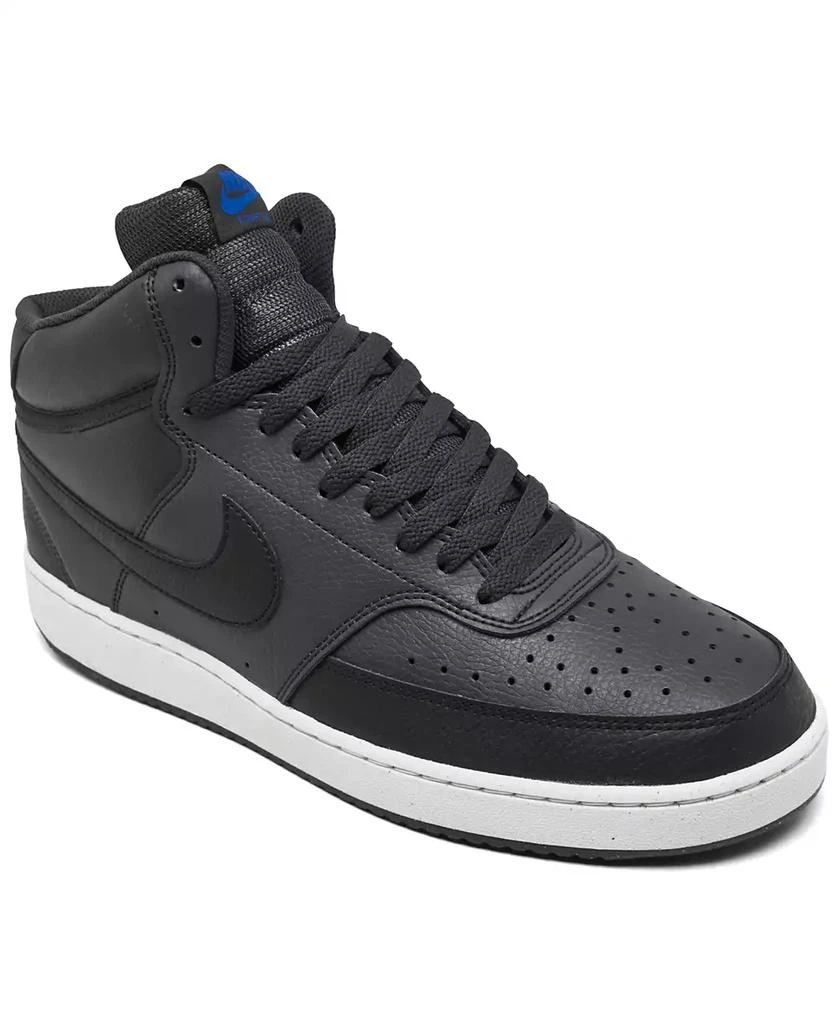 NIKE Men's Court Vision Mid Next Nature Casual Sneakers from Finish ...